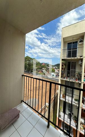 Apartamento para alugar com 47m², 2 quartos e 1 vagaSacada do Quarto 2