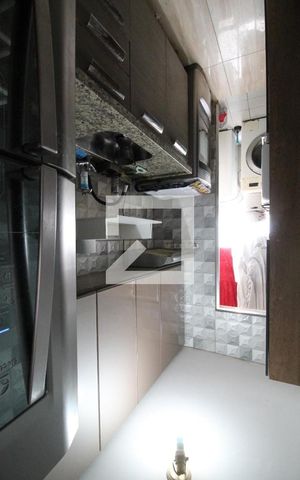 Apartamento à venda com 47m², 2 quartos e 1 vagaCozinha e Área de Serviço