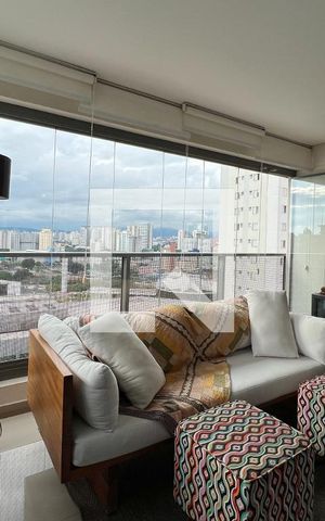 Apartamento à venda com 74m², 2 quartos e 1 vagaVaranda