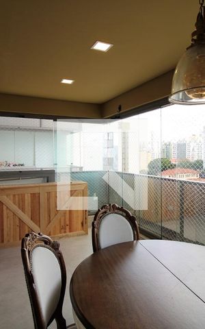 Studio à venda com 51m², 1 quarto e 1 vagaVaranda da sala 