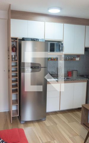 Apartamento à venda com 25m², 1 quarto e sem vaga Apartamento à venda com 25m², 1 quarto e sem vagaSala/Cozinha