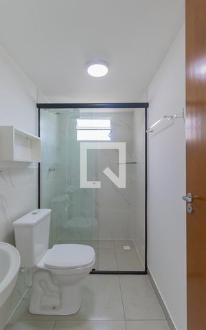 Studio para alugar com 31m², 1 quarto e sem vaga Studio para alugar com 31m², 1 quarto e sem vagaBanheiro