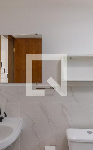 Studio para alugar com 31m², 1 quarto e sem vaga Studio para alugar com 31m², 1 quarto e sem vagaBanheiro