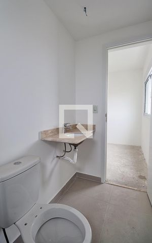 Apartamento para alugar com 65m², 2 quartos e 1 vagaBanheiro do Quarto 1 - Suíte