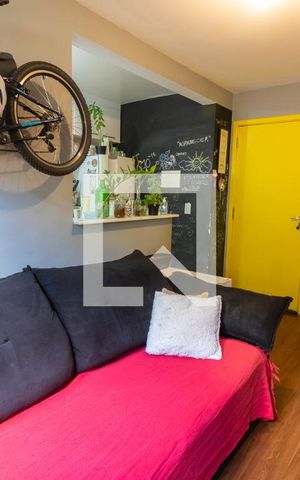 Apartamento à venda com 43m², 2 quartos e 1 vagaSala