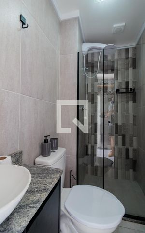 Studio à venda com 49m², 1 quarto e sem vagaBanheiro do Studio