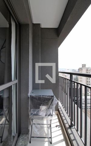 Studio para alugar com 22m², 1 quarto e sem vagaVaranda