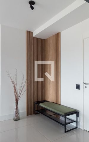 Apartamento à venda com 73m², 1 quarto e 1 vagaHall