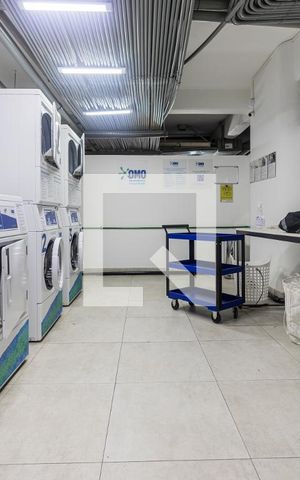 Apartamento para alugar com 32m², 1 quarto e sem vagaLavanderia