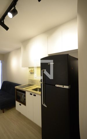 Studio à venda com 32m², 1 quarto e sem vagaCozinha