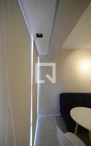 Studio à venda com 32m², 1 quarto e sem vagaVaranda