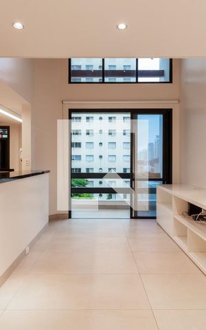Apartamento para alugar com 61m², 1 quarto e 1 vaga Apartamento para alugar com 61m², 1 quarto e 1 vagaSala
