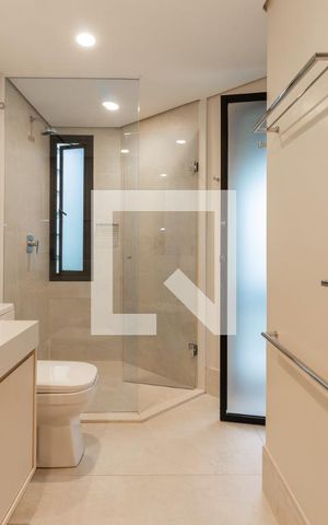 Apartamento para alugar com 61m², 1 quarto e 1 vaga Apartamento para alugar com 61m², 1 quarto e 1 vagaBanheiro Suíte