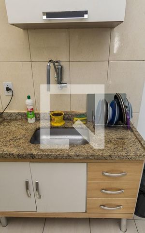 Apartamento à venda com 42m², 1 quarto e sem vaga Apartamento à venda com 42m², 1 quarto e sem vagaCozinha