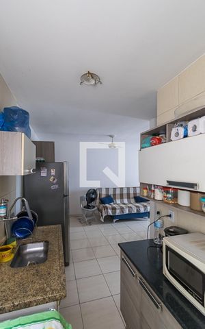 Apartamento à venda com 42m², 1 quarto e sem vaga Apartamento à venda com 42m², 1 quarto e sem vagaCozinha