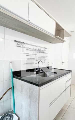 Apartamento para alugar com 60m², 2 quartos e 2 vagasCozinha