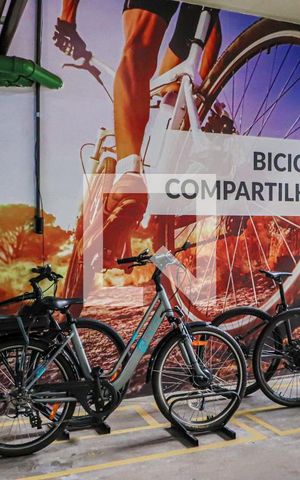 Apartamento à venda com 71m², 2 quartos e 2 vagasÁrea comum - Bicicletas Compartilhadas