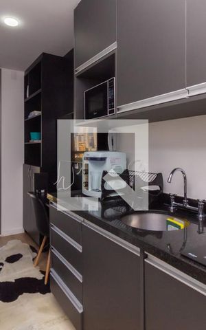 Apartamento à venda com 27m², 1 quarto e sem vaga Apartamento à venda com 27m², 1 quarto e sem vagaStudio