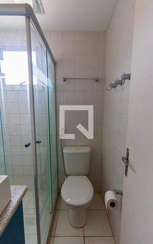 Apartamento para alugar com 48m², 2 quartos e 1 vaga Apartamento para alugar com 48m², 2 quartos e 1 vagaBanheiro