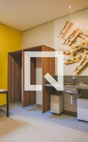 Studio para alugar com 24m², 1 quarto e sem vaga Studio para alugar com 24m², 1 quarto e sem vagaLavanderia