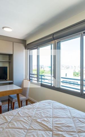Apartamento à venda com 25m², 1 quarto e 1 vaga Apartamento à venda com 25m², 1 quarto e 1 vagaSala/Quarto