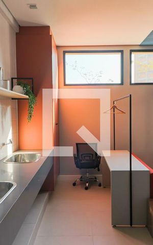 Apartamento para alugar com 32m², 1 quarto e 1 vaga Apartamento para alugar com 32m², 1 quarto e 1 vagaLavanderia Predio