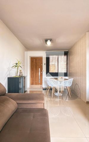 Apartamento à venda com 58m², 2 quartos e 1 vagaSala