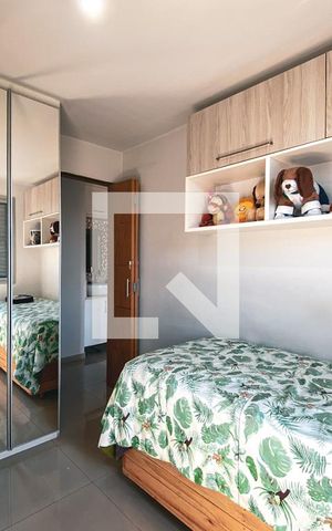 Apartamento à venda com 58m², 2 quartos e 1 vagaQuarto 2