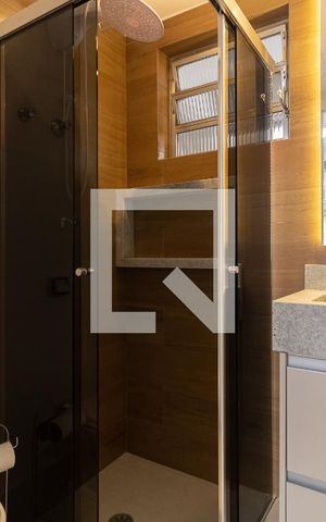Apartamento para alugar com 43m², 1 quarto e sem vaga Apartamento para alugar com 43m², 1 quarto e sem vagaBanheiro
