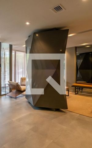 Studio para alugar com 33m², 1 quarto e 1 vaga Studio para alugar com 33m², 1 quarto e 1 vagaHall social
