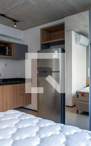 Studio para alugar com 18m², 1 quarto e sem vaga Studio para alugar com 18m², 1 quarto e sem vagaQuarto