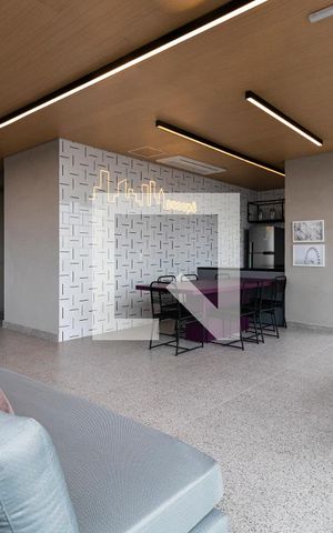 Studio à venda com 30m², 1 quarto e sem vaga Studio à venda com 30m², 1 quarto e sem vagaÁrea comum (Rooftop) - Espaço gourmet