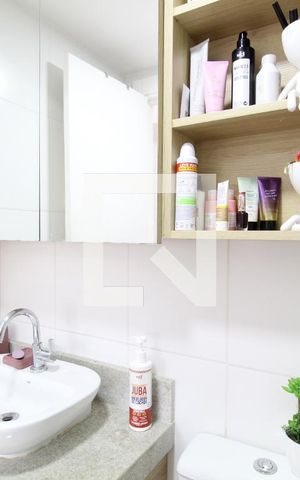 Apartamento à venda com 61m², 2 quartos e 1 vagaBanheiro da Suíte