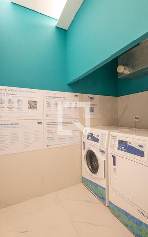 Apartamento à venda com 32m², 1 quarto e 1 vaga Apartamento à venda com 32m², 1 quarto e 1 vagaLavanderia