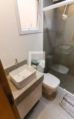 Studio para alugar com 20m², 1 quarto e sem vaga Studio para alugar com 20m², 1 quarto e sem vagaBanheiro