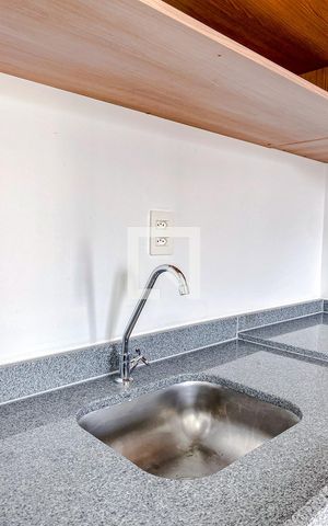 Studio à venda com 36m², 1 quarto e sem vagaCozinha Studio