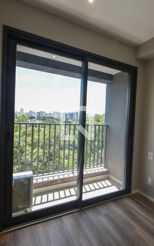 Studio para alugar com 24m², 1 quarto e sem vagaVaranda 