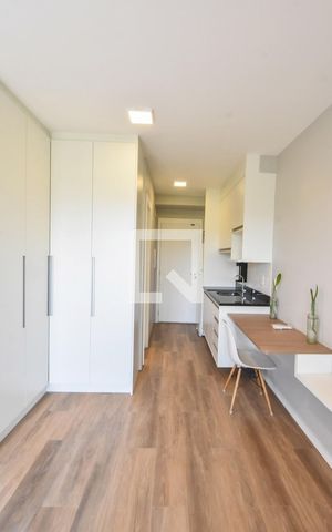 Studio para alugar com 24m², 1 quarto e sem vagaDormitório 