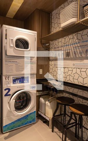 Studio para alugar com 26m², 1 quarto e sem vaga Studio para alugar com 26m², 1 quarto e sem vagaÁrea comum - Lavanderia