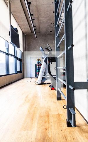 Studio para alugar com 26m², 1 quarto e sem vaga Studio para alugar com 26m², 1 quarto e sem vagaÁrea comum - Academia