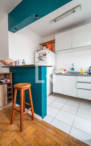 Apartamento à venda com 48m², 1 quarto e sem vaga Apartamento à venda com 48m², 1 quarto e sem vagaCozinha e Área de Serviço