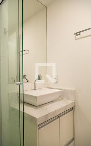 Apartamento para alugar com 37m², 2 quartos e sem vagaBanheiro