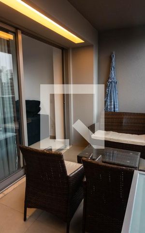 Apartamento para alugar com 41m², 1 quarto e 1 vagaVaranda