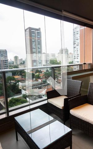 Apartamento para alugar com 41m², 1 quarto e 1 vagaVaranda