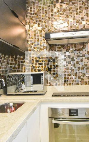 Apartamento à venda com 40m², 1 quarto e 1 vagaCozinha