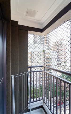 Apartamento à venda com 29m², 1 quarto e sem vaga Apartamento à venda com 29m², 1 quarto e sem vagaVaranda