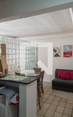 Apartamento para alugar com 55m², 1 quarto e 1 vaga Apartamento para alugar com 55m², 1 quarto e 1 vagaSala