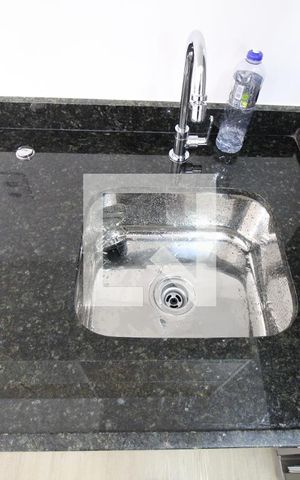Studio para alugar com 24m², 1 quarto e sem vagaDetalhe cozinha - Pia 