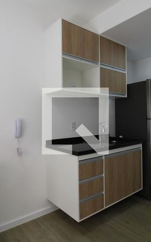Studio para alugar com 24m², 1 quarto e sem vagaCozinha 