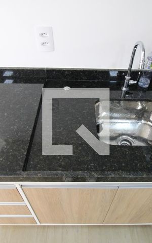 Studio para alugar com 24m², 1 quarto e sem vagaDetalhe cozinha - Pia 